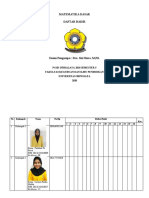 Matematika Dasar PGSD Indralaya 2018