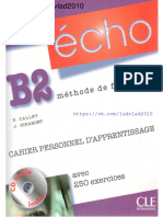 Echo B2 Cahier Compr Ludvlad