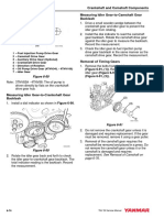 Engine: Crankshaft and Camshaft Components Measuring Idler Gear-to-Camshaft Gear Backlash