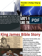 KJV Bible Translation History and Symbolism