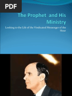 The Prophet and His Ministry