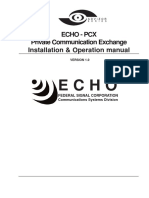 Echo Instructions PDF
