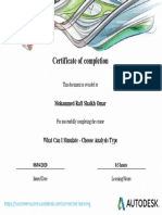 Certification What Can I Simulate - Choose Analysis Type Mohammedrafi.s PDF