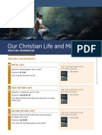 Our Christian Life and Ministry: Sample Conversations