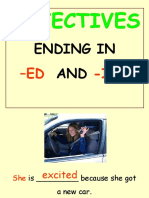 Ending in AND: - ED - Ing