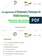 T2 - Wildlife Monitoring Using Biotelementry Techniques