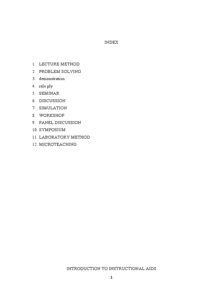 Instructional Strategies in Education | PDF | Simulation | Teachers