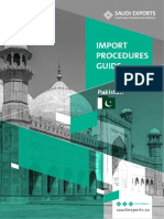 Import Procedures Guide: Pakistan