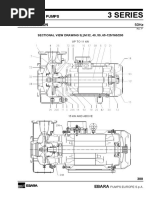 EBARA 3M Series Pump Catalogue | PDF | Pump | Manufactured Goods