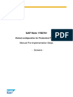 SAP Note 1786761: Manual Pre-Implementation Steps