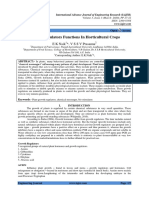 Growth Regulators Functions in Horticultural Crops: Eknaik, V S S V Prasanna