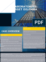 Parkin Laboratories - Sales Target Dilemma