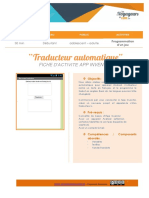 AppInventor Traducteur Automatique