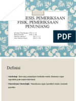 Anamnesis, PF, PP RS BUDHI ASIH