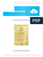 Political Science Book by Mazhar Ul Haq PDF Download
