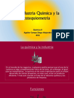 La Industria Química y La Estequiometria