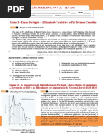 Teste de Avaliação Sumativa #3 (A)