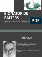 BIONATOR DE BALTERS Cristhian Nustes