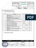 LPDB Commissioning Protocol: 1. Pre Commissioning Checks