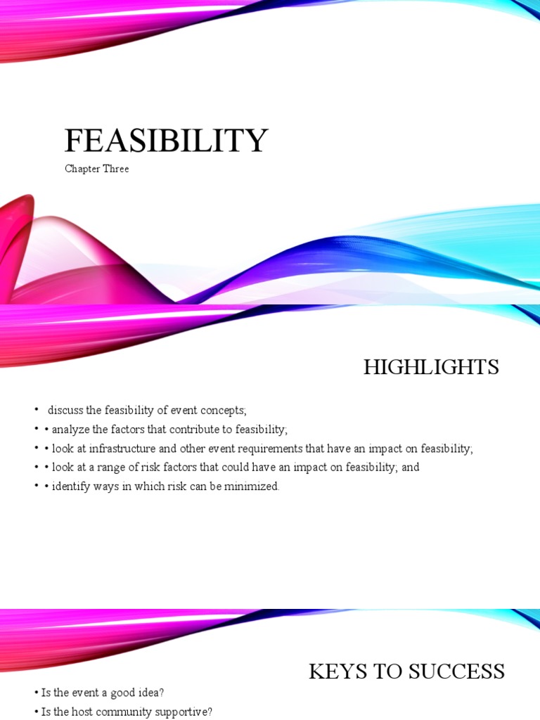 Event Feasibility Analysis Guide | PDF | Career & Growth | Business