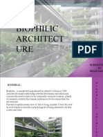 Biophilic Architect URE: Submitted BY Shabnam