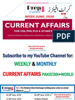 4th Week June 2020 Current Affairs - Prep4exams PDF