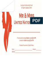 MR and Miss Un 2019