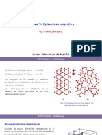 Tema 3 Estructura Cristalina PDF