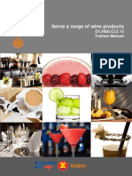 Serve A Range of Wine Products: D1.HBS - CL5.15 Trainee Manual