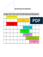 Cronograma Auditorias 2019 PDF
