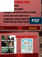 Present Perfect Simple