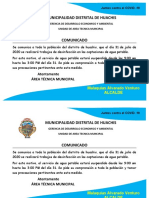 COMUNICADO