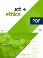 Code of Conduct and Ethics Internal Use