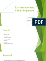 Education Management Machine Learning Model