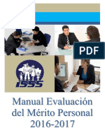 Manual Evaluacion Del Merito 2017
