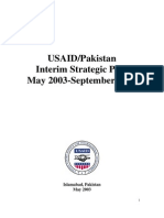 USAID Pakistan Interim Strategic Plan