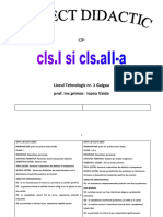 Proiect Didactic DP Martie 2019