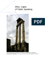 Ethos, Pathos, Logos: 3 Pillars of Public Speaking: Andrew Dlugan