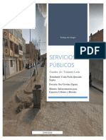 Informe de Servicios Públicos