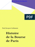 Histoire Bourse de Paris PDF