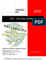 LDA - Life Data Analysis: Reliability Engineering Paper Series