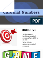Cardinakl Numbers