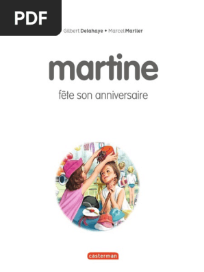 Martine Anniversaire Pdf Pdf Loisirs