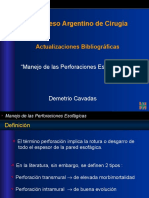 58 Manejo de Las Perforaciones Esofagicas PDF