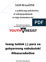 IBASURAasONEPlacardforProtestbyYouthResist