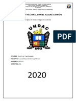 Universidad Nacional Daniel Alcides Carrión: Año de La Lucha Contra La Corrupción y La Impunidad