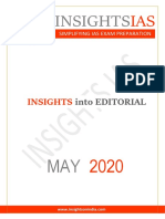 InsightsonIndia May 2020 Editorial PDF