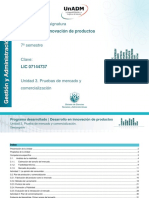 Estimación tamaño mercado producto