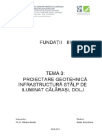 Tema 3 - Fundatii III