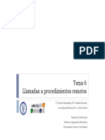 Tema6 - Llamadas A Procedimientos Remotos PDF